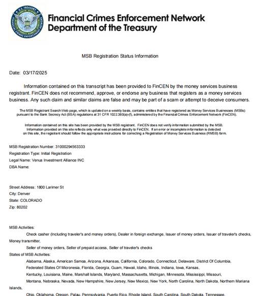 Wichtige Mitteilung – Erklärung zu den jüngsten Online-Gerüchten und regulatorischen Angelegenheiten