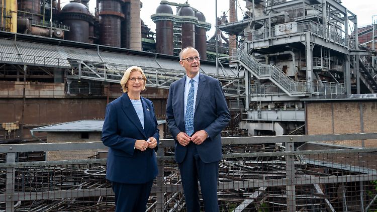 Merz will mit USA über Stahl-Kontingente verhandeln