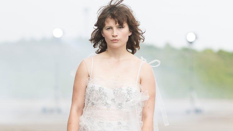 Björks Tochter modelt in Kopenhagen