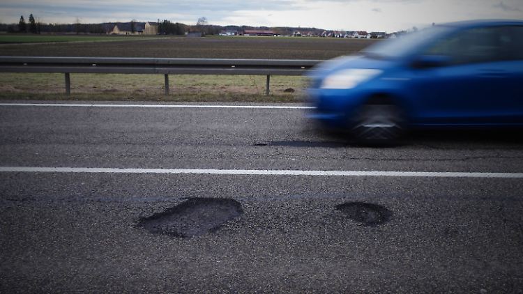 Ein Drittel der Bundesstraßen muss saniert werden
