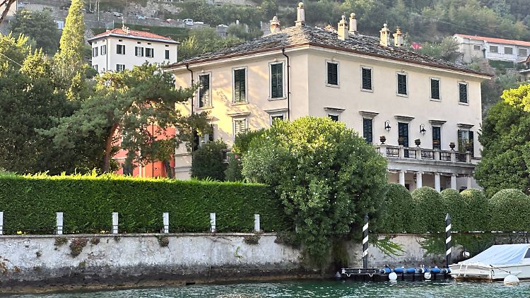 Die Clooneys öffnen ihre Villa