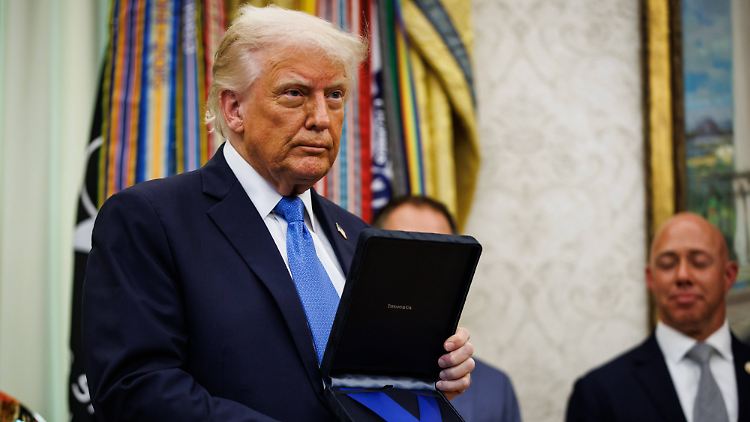 Trump wird für den Friedensnobelpreis selbst aktiv