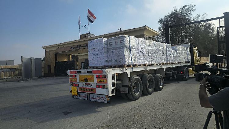 Hilfsorganisationen beklagen israelische Regeln für Hilfsgüter