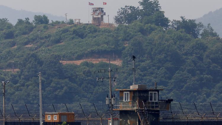 Südkoreas Militär gibt Schüsse ab