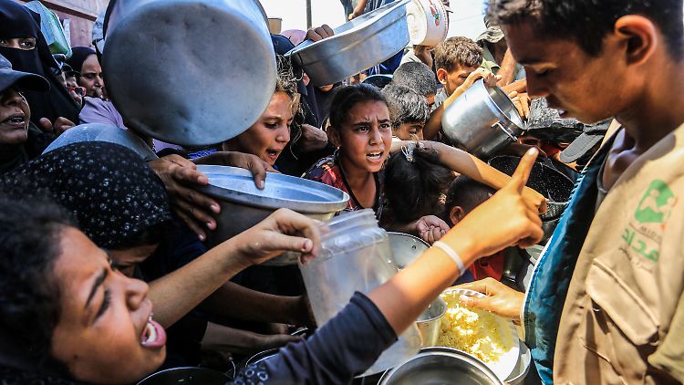 Experten erklären Hungersnot in Teil des Gazastreifens