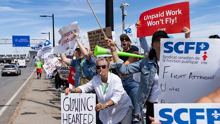 Air Canada Mitarbeiter beenden Streik nach drei Tagen