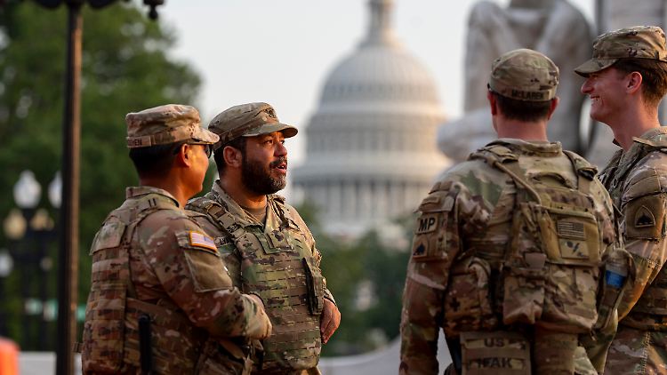 Pentagon will Nationalgardisten in Washington bewaffnen