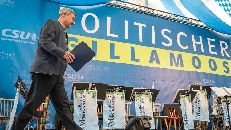 CSU spielt bei Söders Auftritt Musik von Bösewicht Darth Vader