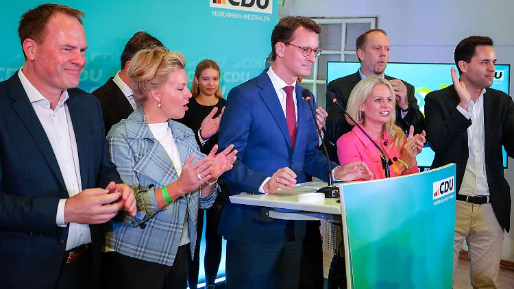 Wüst besorgt über AfD-Ergebnis - Grüne sehen sich als Verlierer