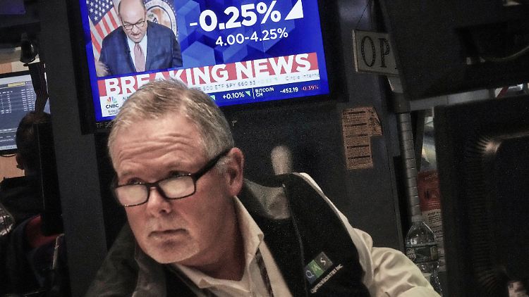 Zinssenkung bringt Wall Street in Schwung