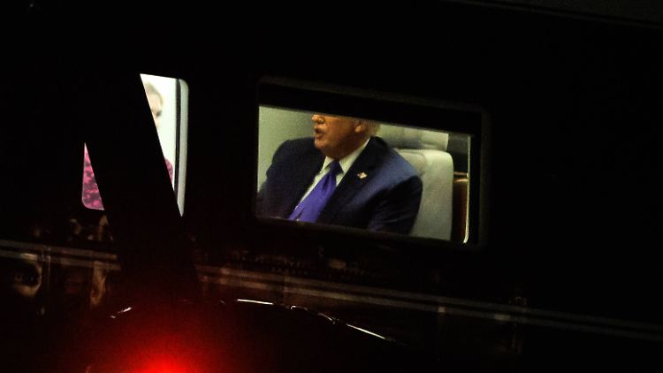 Der Präsident muss bitte sofort in Quarantäne