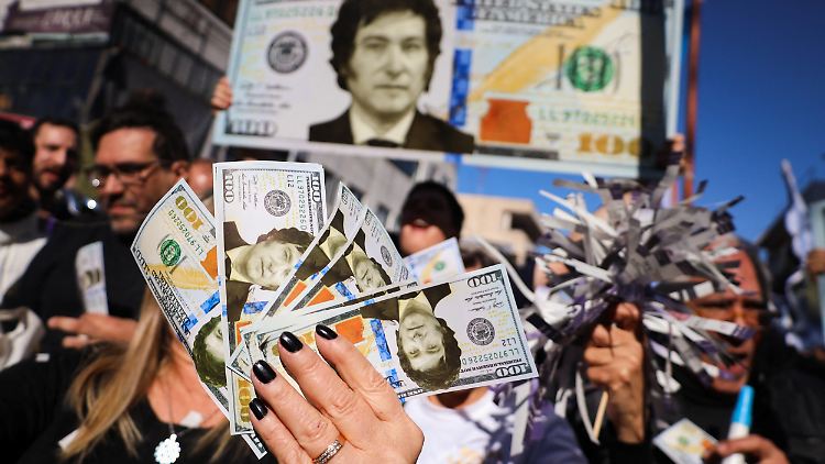 Trump-Regierung will f&uuml;r Milei Argentiniens W&auml;hrung retten
