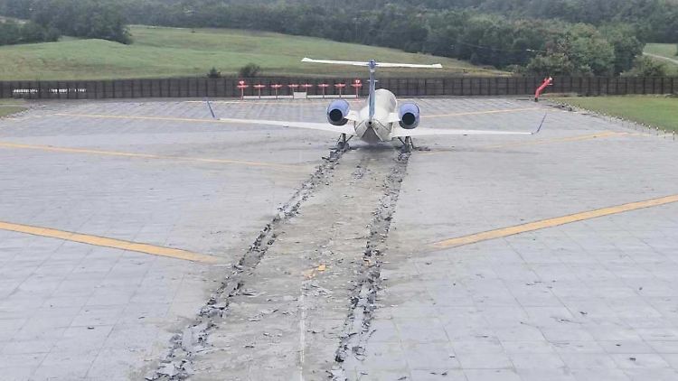 Spezial-Bremsschicht rettet Menschenleben an Flughäfen