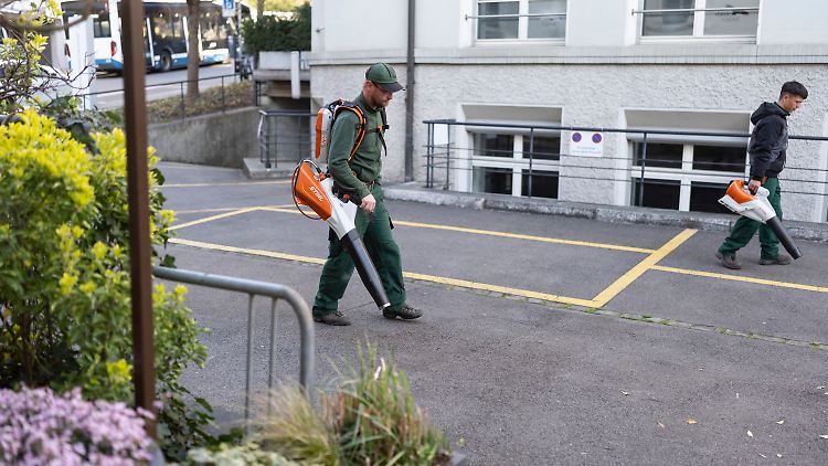 Zürich hat gewählt: Laubbläser nur noch im Herbst erlaubt