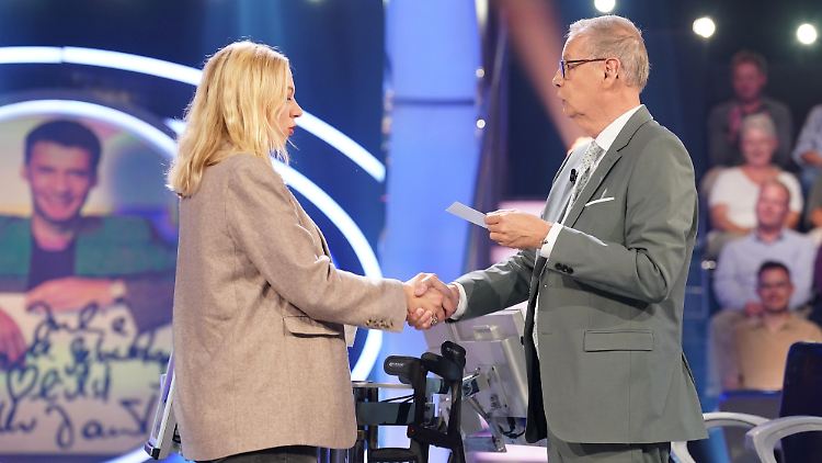 Kandidatin führt Günther Jauch aufs Glatteis