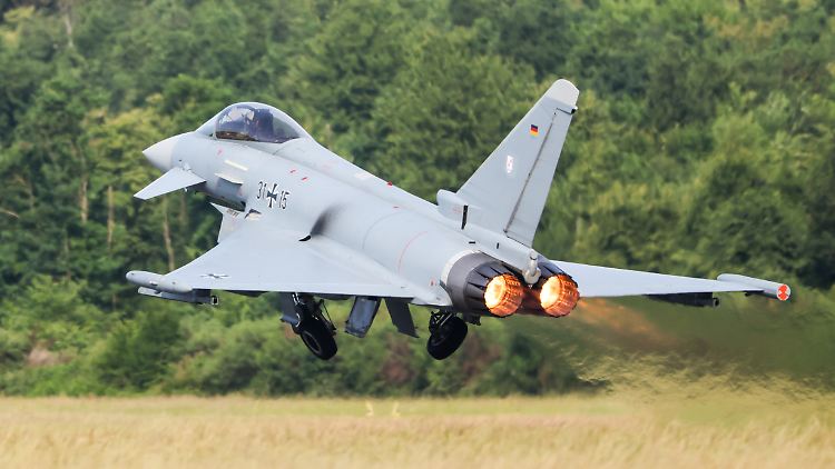 Bundeswehr bekommt 20 neue Eurofighter