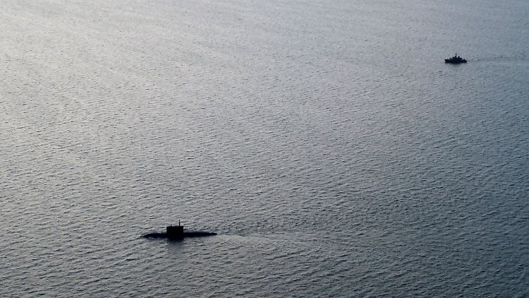Schwedische Marine verfolgt russisches U-Boot in der Ostsee