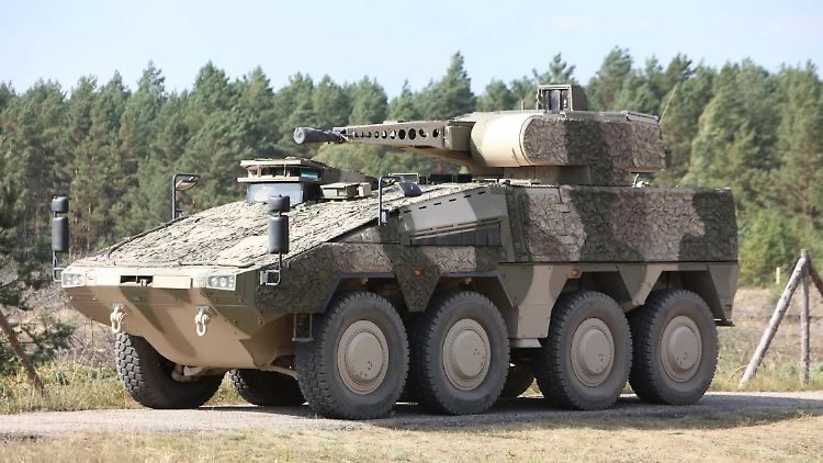 Rheinmetall meldet Milliardenauftrag für Radpanzer