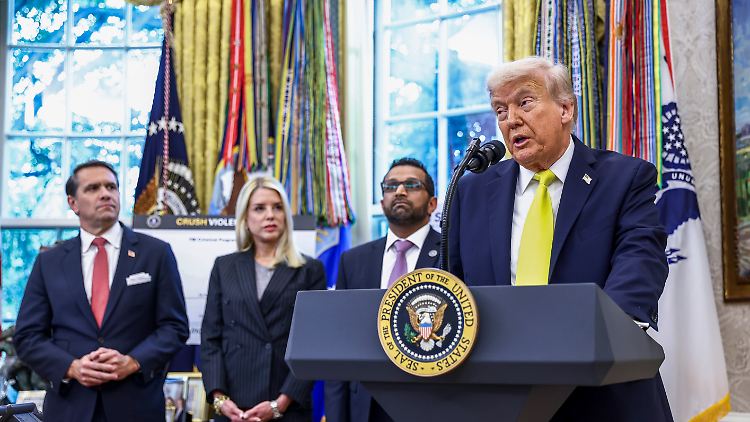 Bericht: Trump will 230 Millionen Dollar von eigenem Justizministerium